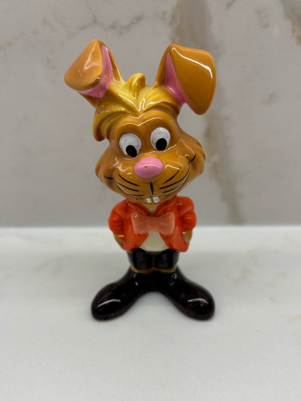 Vintage Walt Disney Productions March Hare Figurine Japan Ceramic Collectible